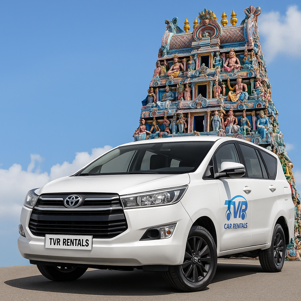 TVR Travels Madurai vehicle rental service with cars, vans, and buses for tours and trips